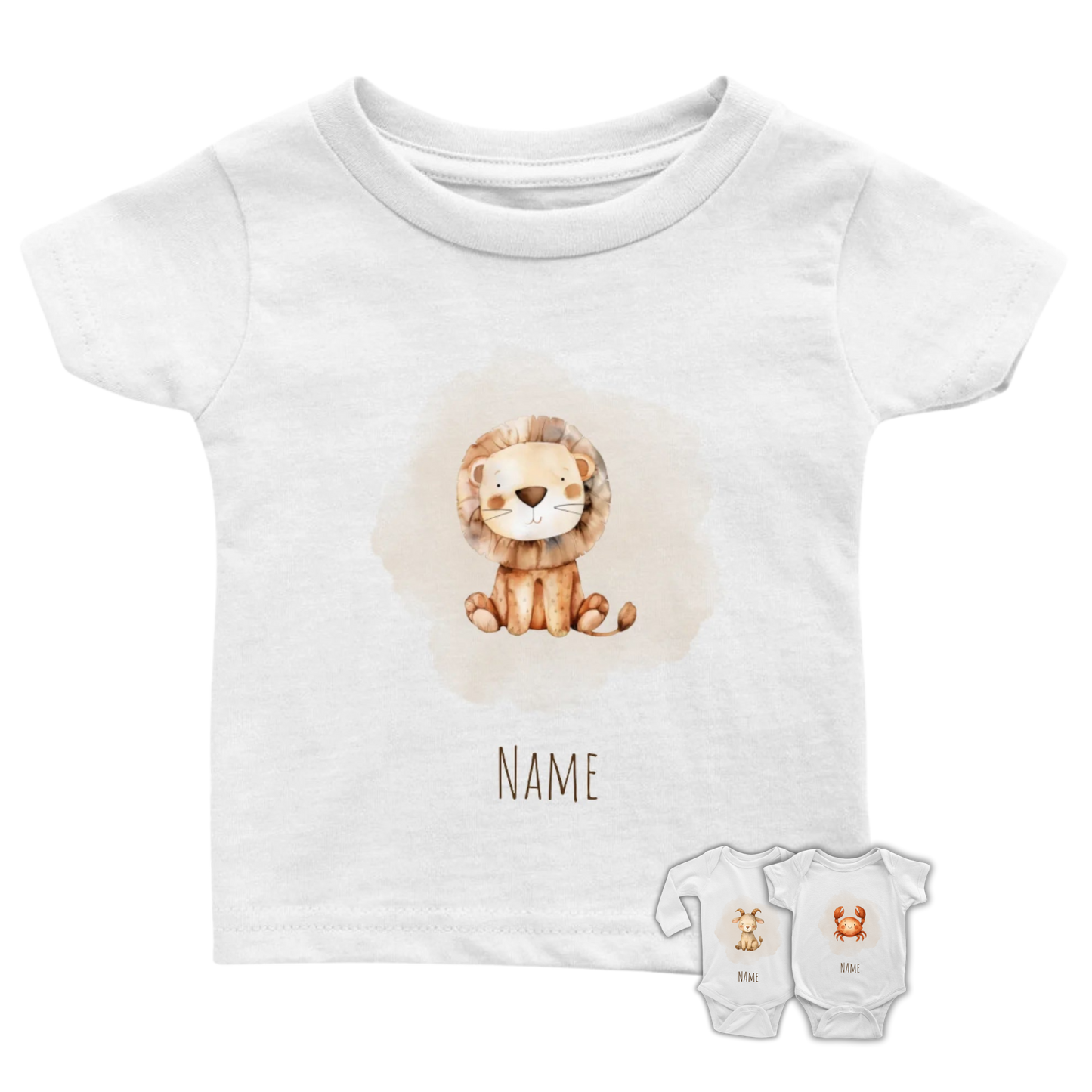 Sternzeichen Babyshirt & Body – personalisierbar