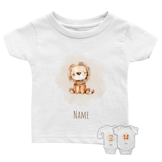 Sternzeichen Babyshirt & Body – personalisierbar
