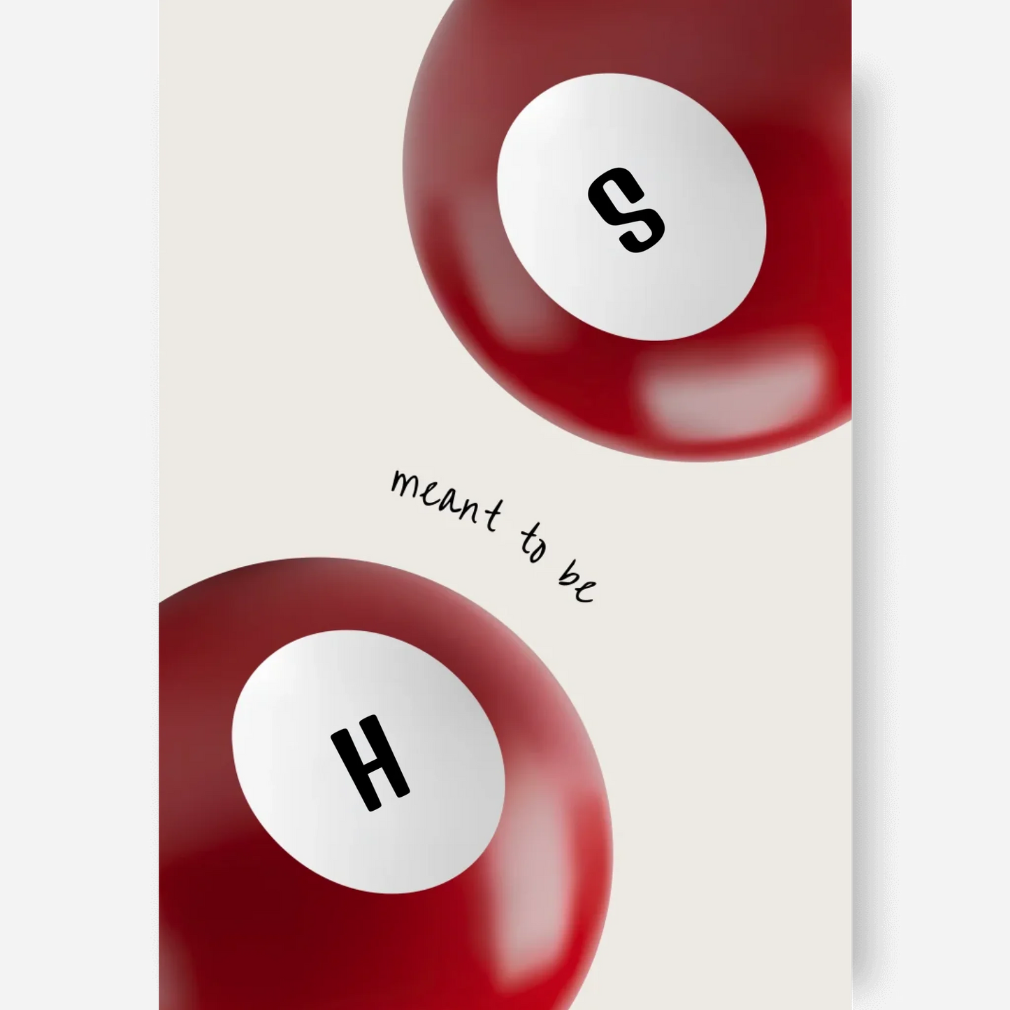 Billard Poster