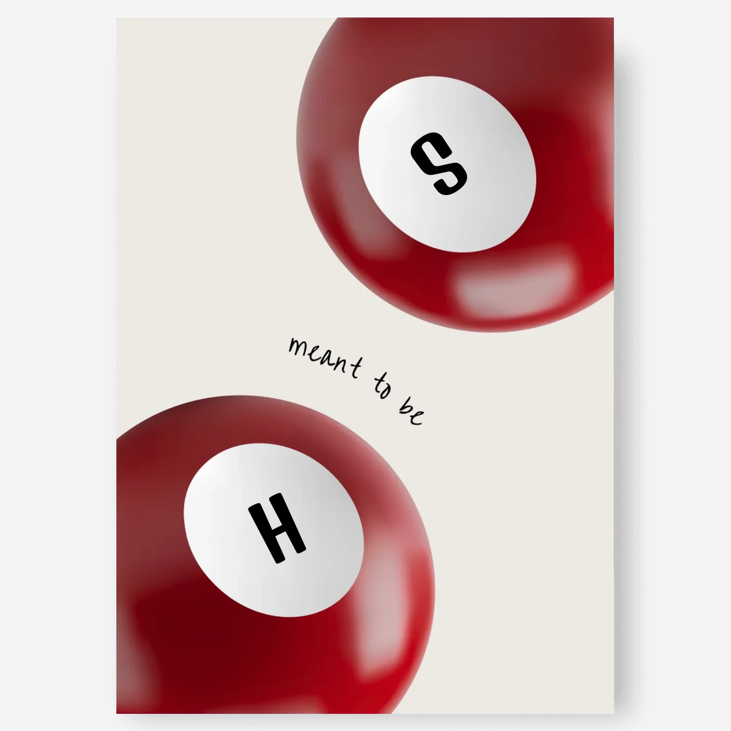 Billard Poster