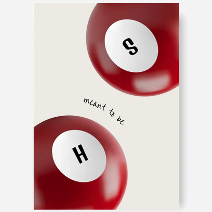 Billard Poster