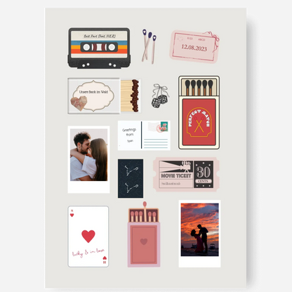 Matchbox Poster - Personalisierbar