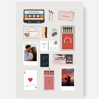 Matchbox Poster - Personalisierbar