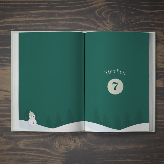 24 WEIHNACHTLICHE DATES: Date Adventskalender | Das perfekte Geschenk für: Paare, Weihnachten, Adventszeit, Freundin, Freund | Soft - Cover