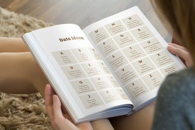 ABC DATES: Über 100 Date ideen | Das perfekte Geschenk für: Paare, Geburtstag, Jahrestag, Weihnachten | Hervorragend um eure unvergesslichen Momente festzuhalten | Soft - Cover