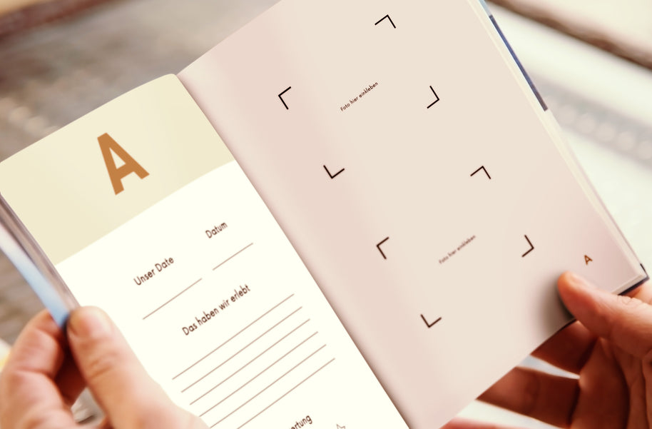 ABC DATES: Über 100 Date ideen | Das perfekte Geschenk für: Paare, Geburtstag, Jahrestag, Weihnachten | Hervorragend um eure unvergesslichen Momente festzuhalten | Soft - Cover