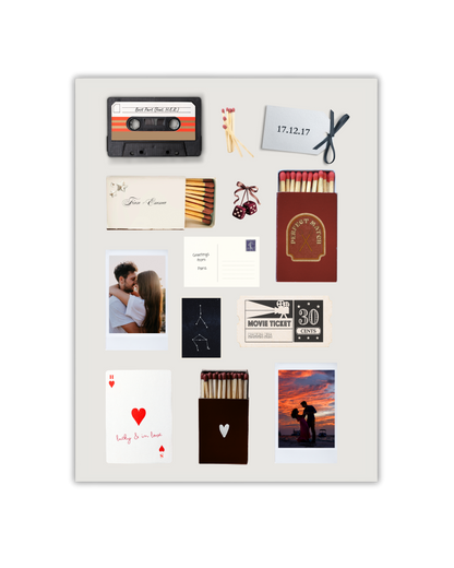Matchbox Memories Poster - Personalisierbar
