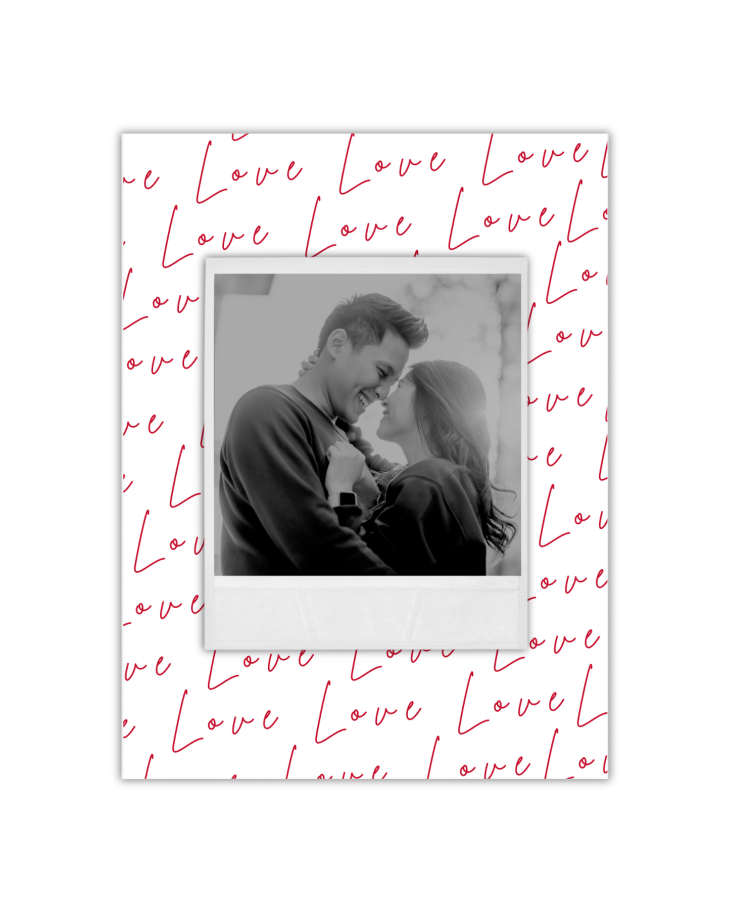 Love Frame Poster - Personalisiert
