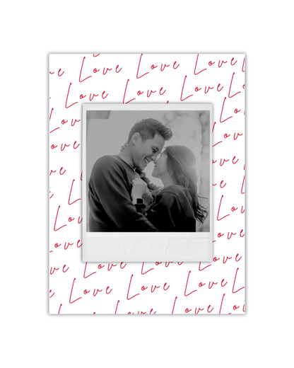 Love Frame Poster - Personalisiert