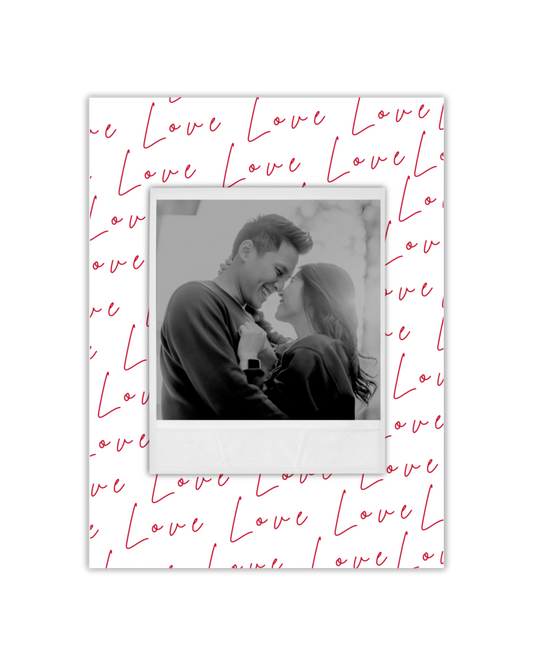 Love Frame Poster - Personalisiert